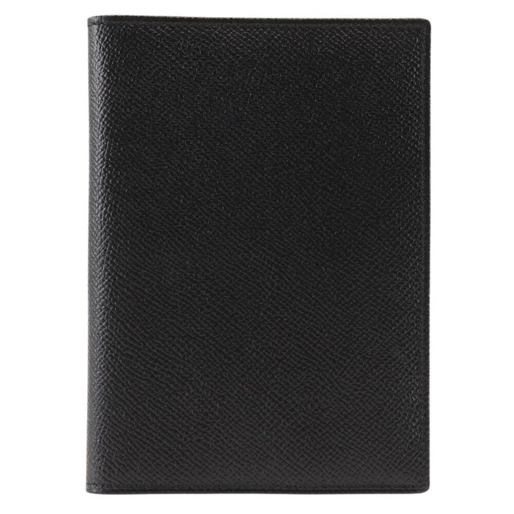 Bvlgari Leather Black Notebook Cover